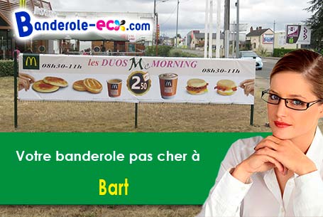 Commandez votre banderole pas cher à Bart (Doubs/25420)