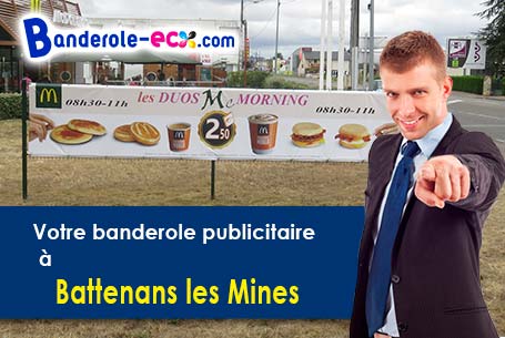Commandez votre banderole pas cher à Battenans-les-Mines (Doubs/25640)