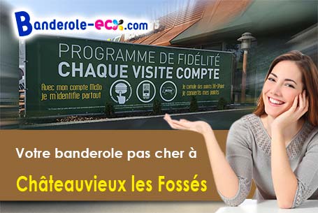 Banderole publicitaire pour vos foires à Châteauvieux-les-Fossés (Doubs/25840)
