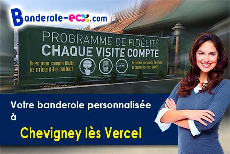 Commandez votre banderole pas cher à Chevigney-lès-Vercel (Doubs/25530)