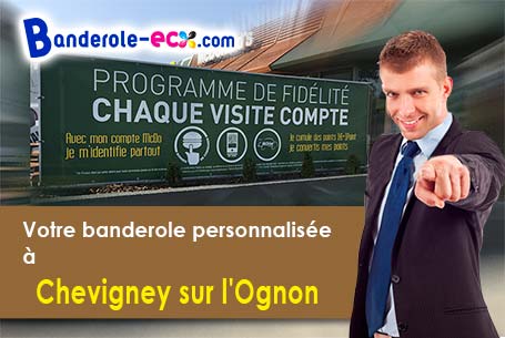 Banderole publicitaire pour vos foires à Chevigney-sur-l'Ognon (Doubs/25170)