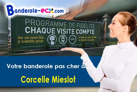 Commandez votre banderole pas cher à Corcelle-Mieslot (Doubs/25640)