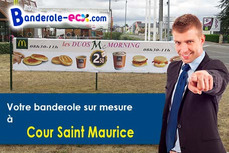 Commandez votre banderole pas cher à Cour-Saint-Maurice (Doubs/25380)