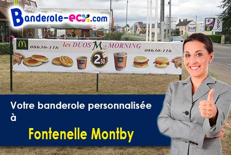 Banderole publicitaire pour vos foires à Fontenelle-Montby (Doubs/25340)