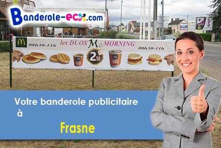 Banderole publicitaire pour vos foires à Frasne (Doubs/25560)