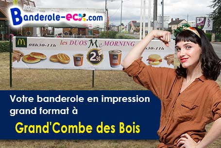 A Grand'Combe-des-Bois (Doubs/25210) commandez votre banderole personnalisée