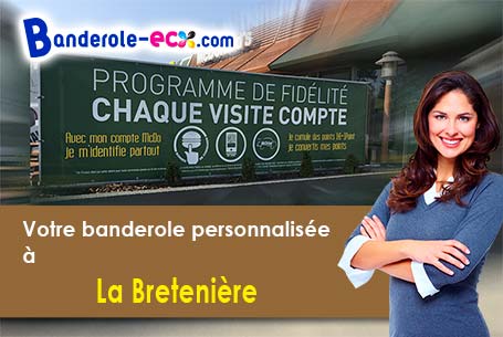Banderole publicitaire pour vos foires à La Bretenière (Doubs/25640)