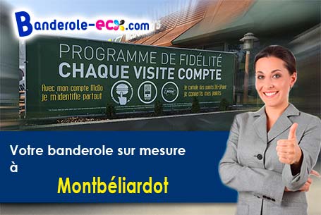 Banderole publicitaire pour vos foires à Montbéliardot (Doubs/25210)