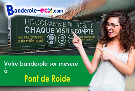 Banderole publicitaire pour vos foires à Pont-de-Roide (Doubs/25150)