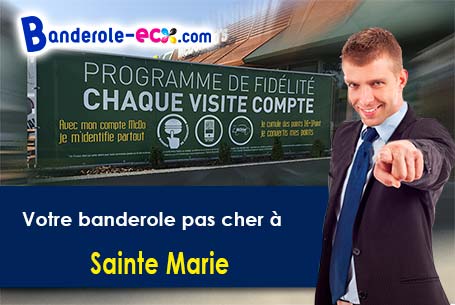 Banderole publicitaire pour vos foires à Sainte-Marie (Doubs/25113)