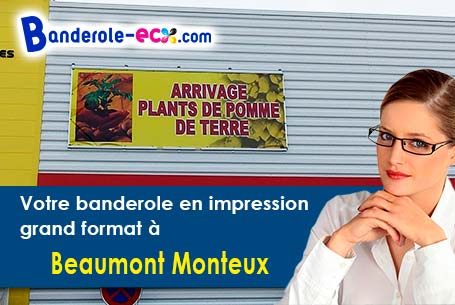 Votre banderole publicitaire sur mesure à Beaumont-Monteux (Drôme/26600)