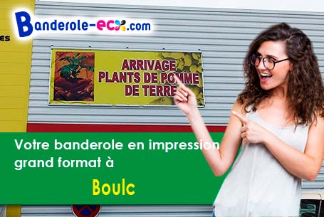 Votre banderole personnalisée sur mesure à Boulc (Drôme/26410)