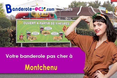 Votre banderole pas cher sur mesure à Montchenu (Drôme/26350)