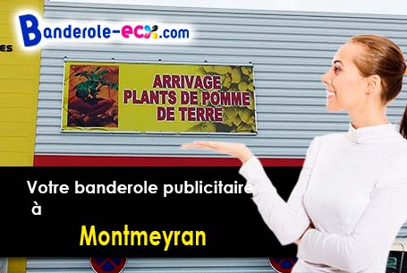 Commandez votre banderole pas cher à Montmeyran (Drôme/26120)
