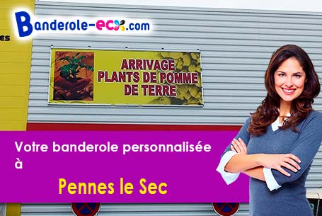 Commandez votre banderole pas cher à Pennes-le-Sec (Drôme/26340)