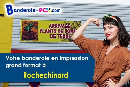 Votre banderole pas cher sur mesure à Rochechinard (Drôme/26190)