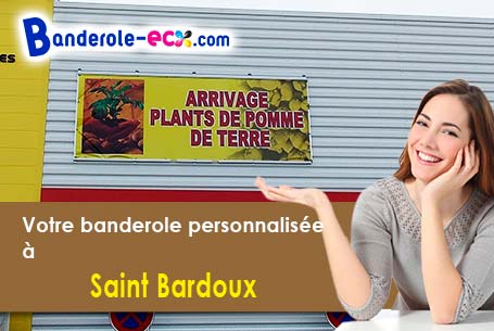 Banderole publicitaire pour vos foires à Saint-Bardoux (Drôme/26260)