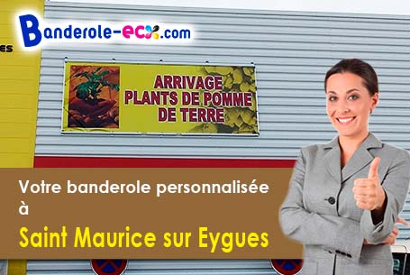 Banderole publicitaire pour vos foires à Saint-Maurice-sur-Eygues (Drôme/26110)