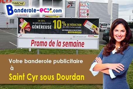Création graphique inclus pour votre banderole pas cher à Saint-Cyr-sous-Dourdan (Essonne/91410)