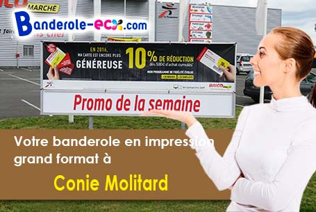 Création de votre banderole pas cher à Conie-Molitard (Eure-et-Loir/28200)