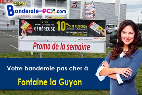 Création de votre banderole publicitaire à Fontaine-la-Guyon (Eure-et-Loir/28190)