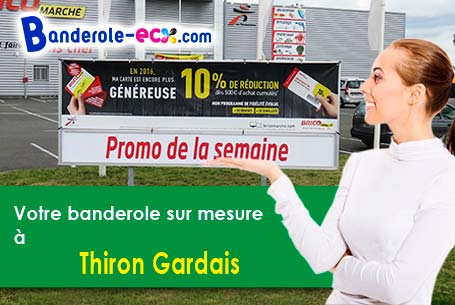 Création de votre banderole pas cher à Thiron-Gardais (Eure-et-Loir/28480)
