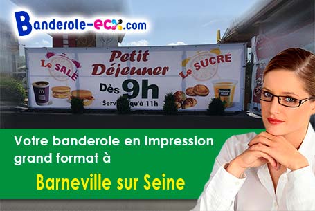 Votre banderole personnalisée sur mesure à Barneville-sur-Seine (Eure/27310)