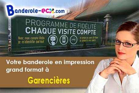 Votre banderole publicitaire sur mesure à Garencières (Eure/27220)