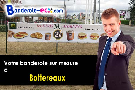 Votre banderole publicitaire sur mesure à Bottereaux (Eure/27250)