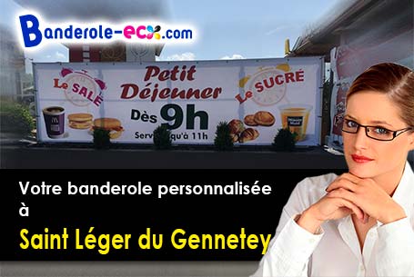 Votre banderole pas cher sur mesure à Saint-Léger-du-Gennetey (Eure/27520)