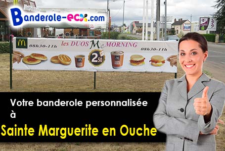 Votre banderole publicitaire sur mesure à Sainte-Marguerite-en-Ouche (Eure/27410)