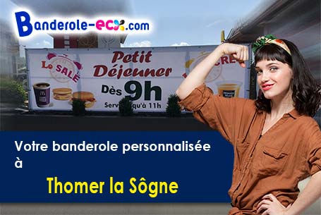 Votre banderole publicitaire sur mesure à Thomer-la-Sôgne (Eure/27240)