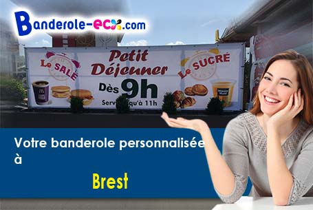 Création de votre banderole personnalisée à Brest (Finistère/29200)