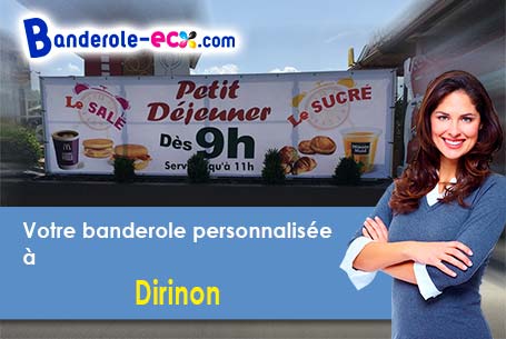 Création de votre banderole pas cher à Dirinon (Finistère/29460)