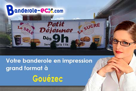 Création de votre banderole publicitaire à Gouézec (Finistère/29190)
