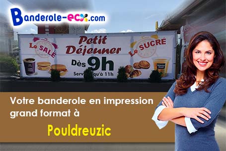 Création de votre banderole publicitaire à Pouldreuzic (Finistère/29710)