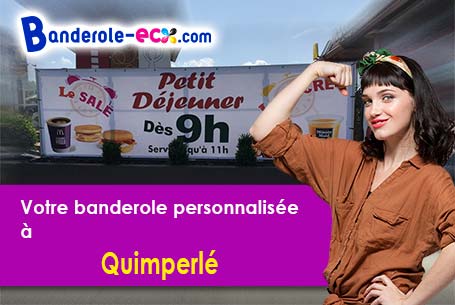 Création de votre banderole publicitaire à Quimperlé (Finistère/29300)