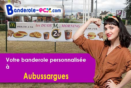 Création de votre banderole personnalisée à Aubussargues (Gard/30190)