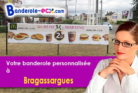 Création de votre banderole pas cher à Bragassargues (Gard/30260)