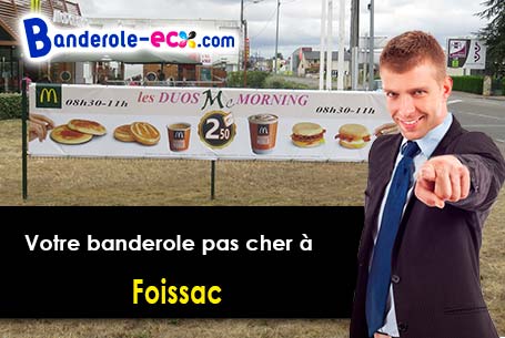Création de votre banderole publicitaire à Foissac (Gard/30700)