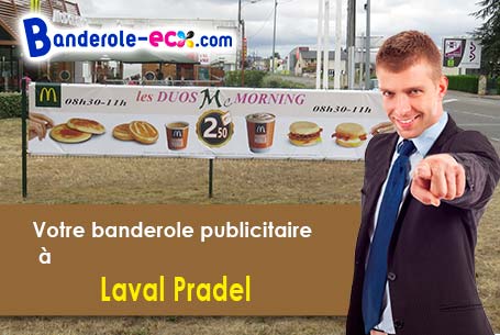 Création de votre banderole publicitaire à Laval-Pradel (Gard/30110)