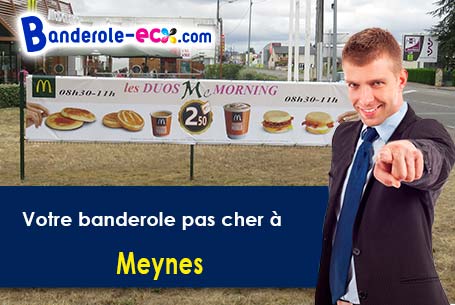 Création de votre banderole pas cher à Meynes (Gard/30840)