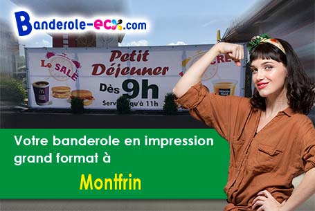 Création de votre banderole personnalisée à Montfrin (Gard/30490)