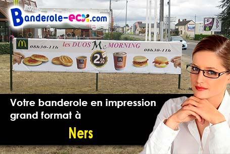 Création de votre banderole publicitaire à Ners (Gard/30360)
