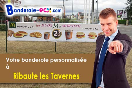 Création de votre banderole pas cher à Ribaute-les-Tavernes (Gard/30720)