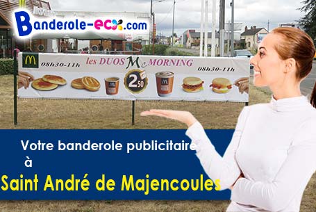 Création de votre banderole pas cher à Saint-André-de-Majencoules (Gard/30570)