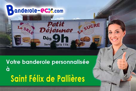 Création de votre banderole publicitaire à Saint-Félix-de-Pallières (Gard/30140)