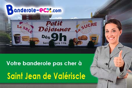 Création de votre banderole personnalisée à Saint-Jean-de-Valériscle (Gard/30960)