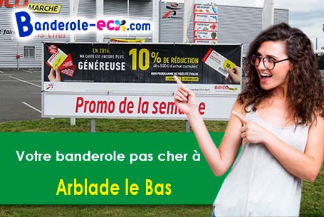 A Arblade-le-Bas (Gers/32720) livraison de votre banderole publicitaire
