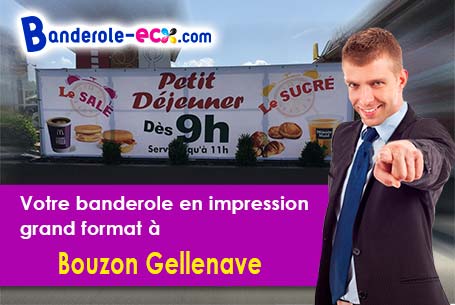 Livraison à Bouzon-Gellenave (Gers/32290) de votre banderole pas cher